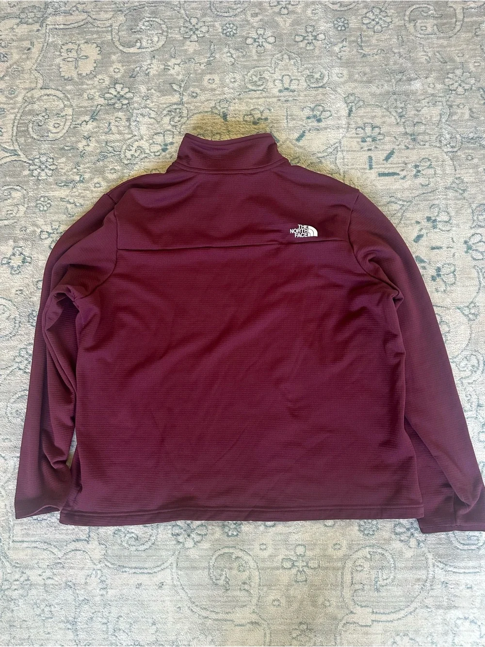The North Face Men’s XXL Burgundy Quarter Zip Pullover
